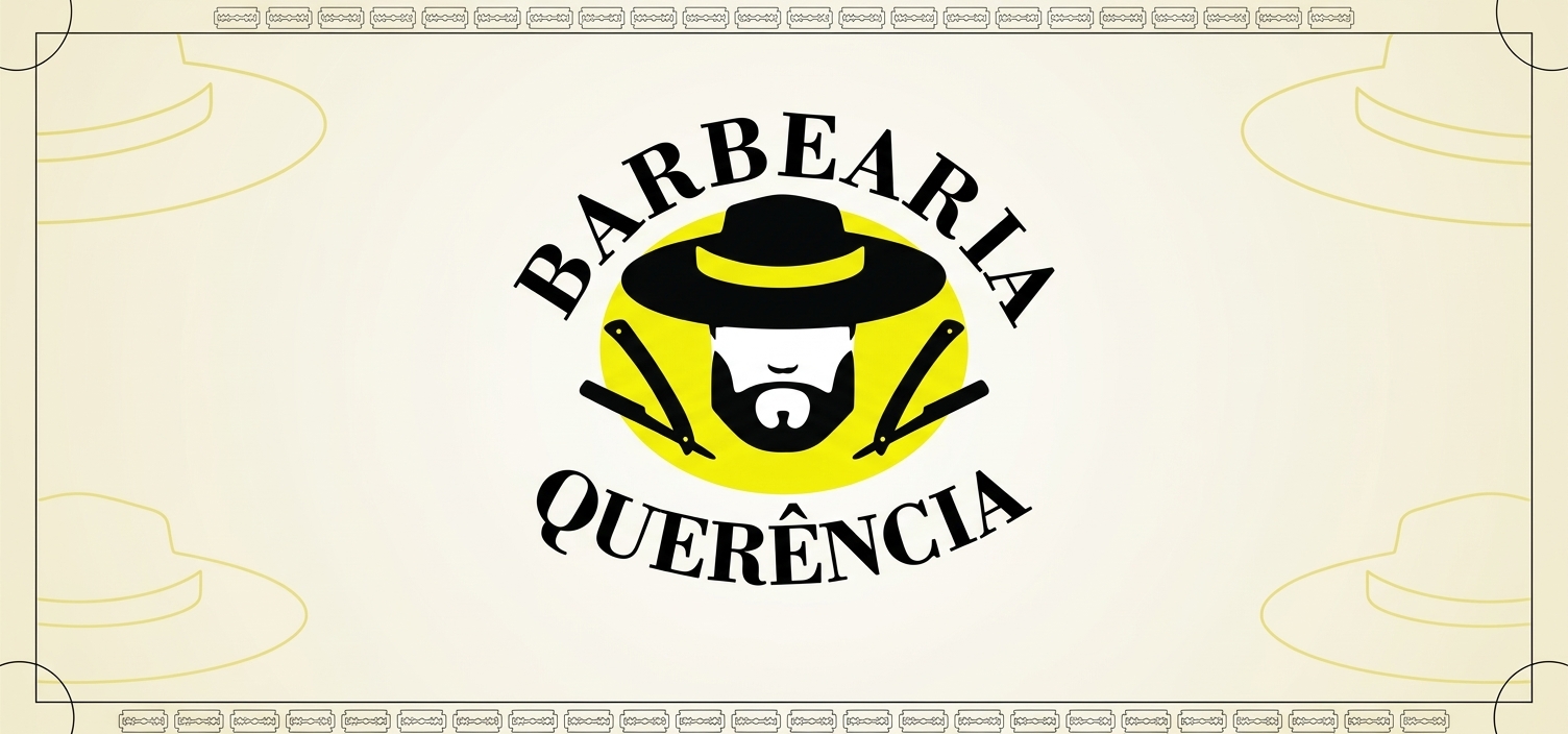 Banner de Barbearia Querência Oficial