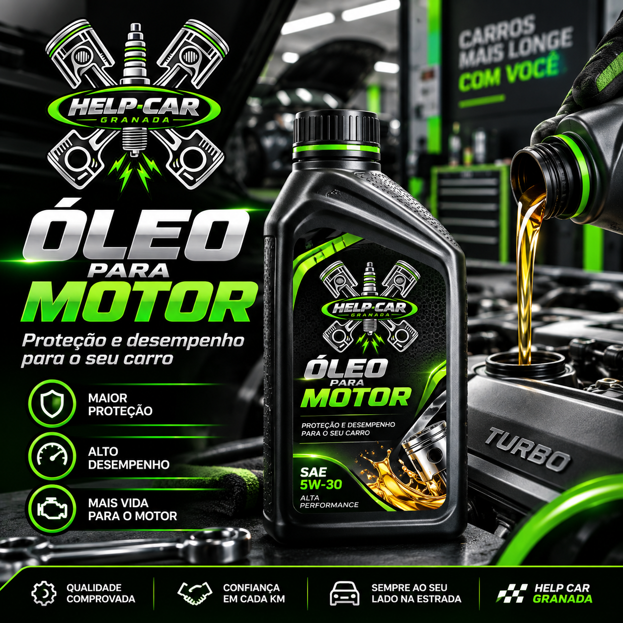Óleo para motor